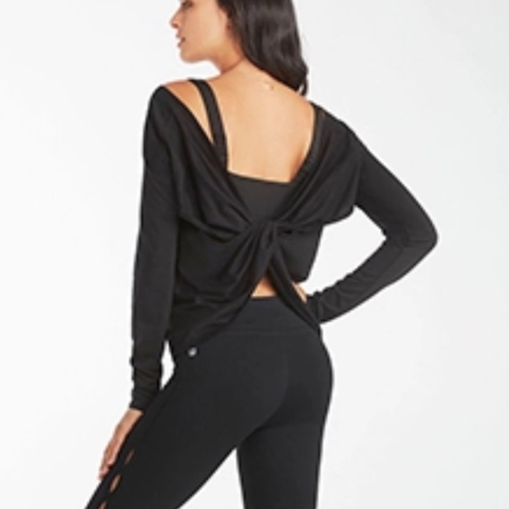 Knotted Black Shirt
